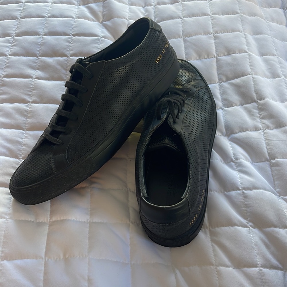 Common projects sneakers. Size 10 1/2. Barely worn and in excellent condition. - Picture 3 of 5